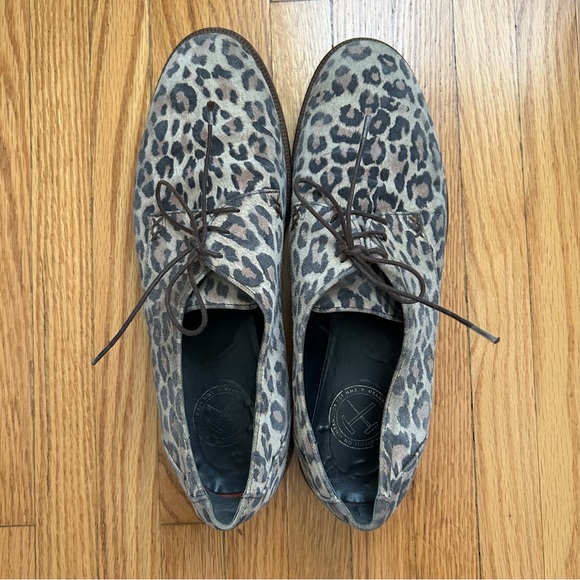 MEANDHER OXFORD BROGUES IN LEOPARD || Size 40 - Picture 2 of 6